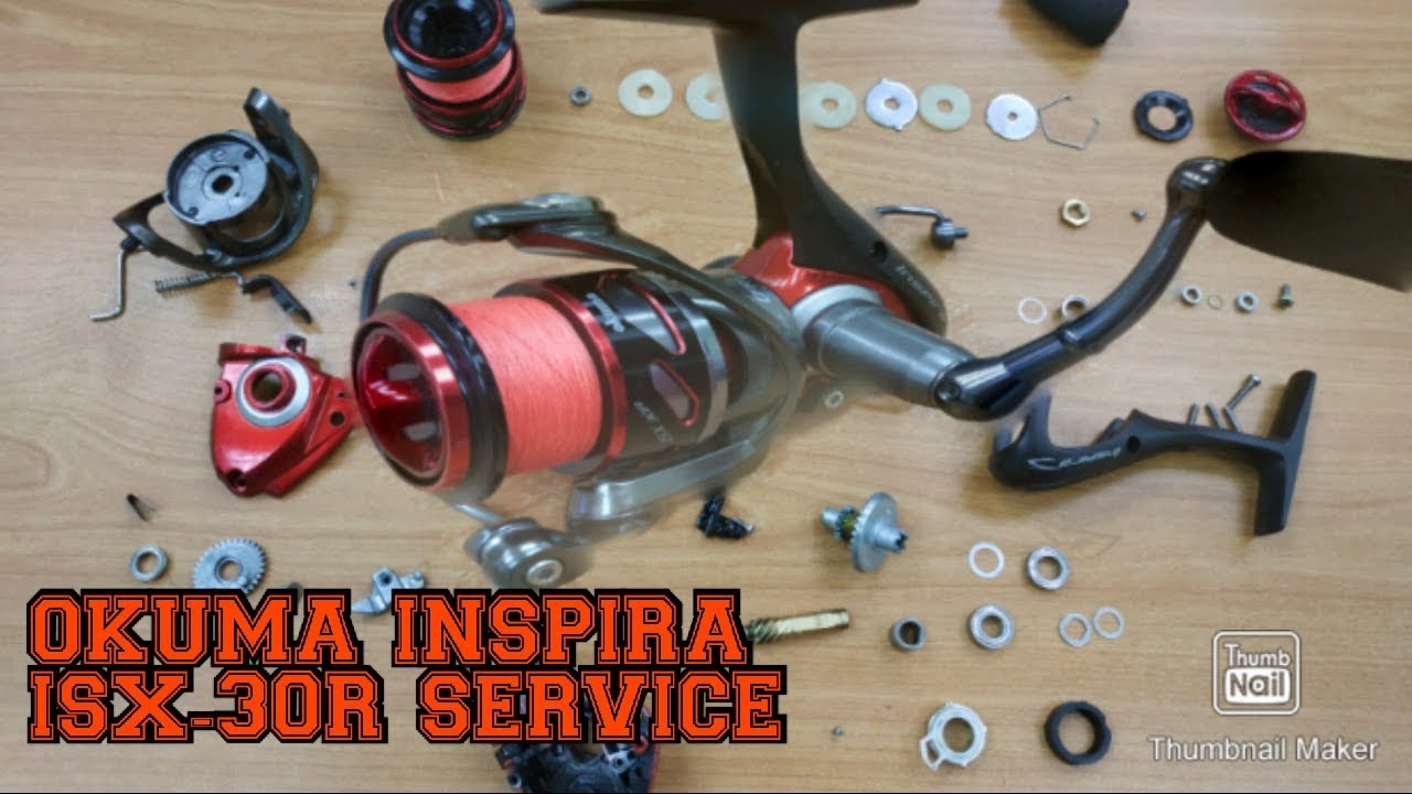 Reel Okuma Inspira ISX-30R Service (PART 1)