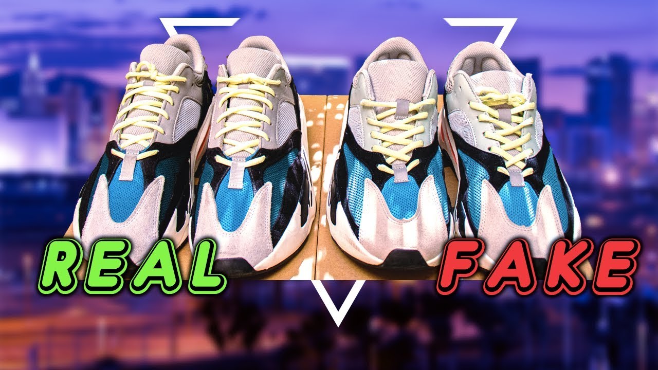 LEGIT CHECK : VRAIE VS FAUSSE SNEAKERS YEEZY 700 "WAVE RUNNER"