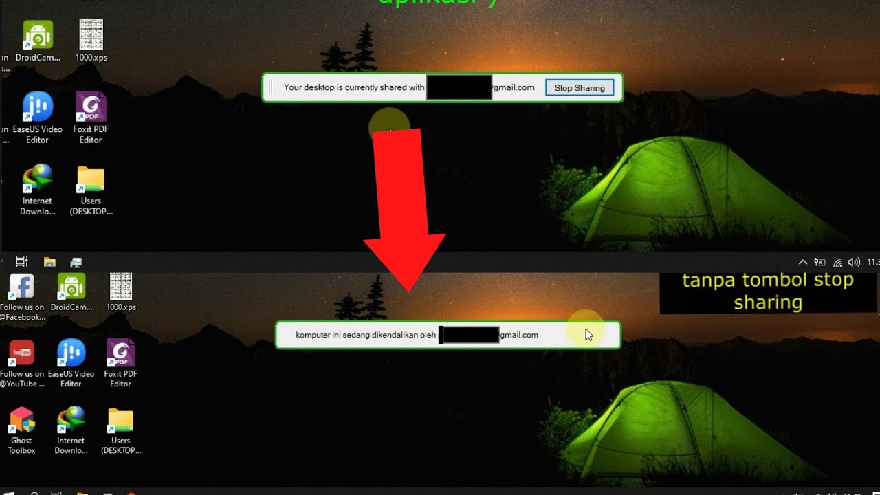 edit notif chrome remote desktop