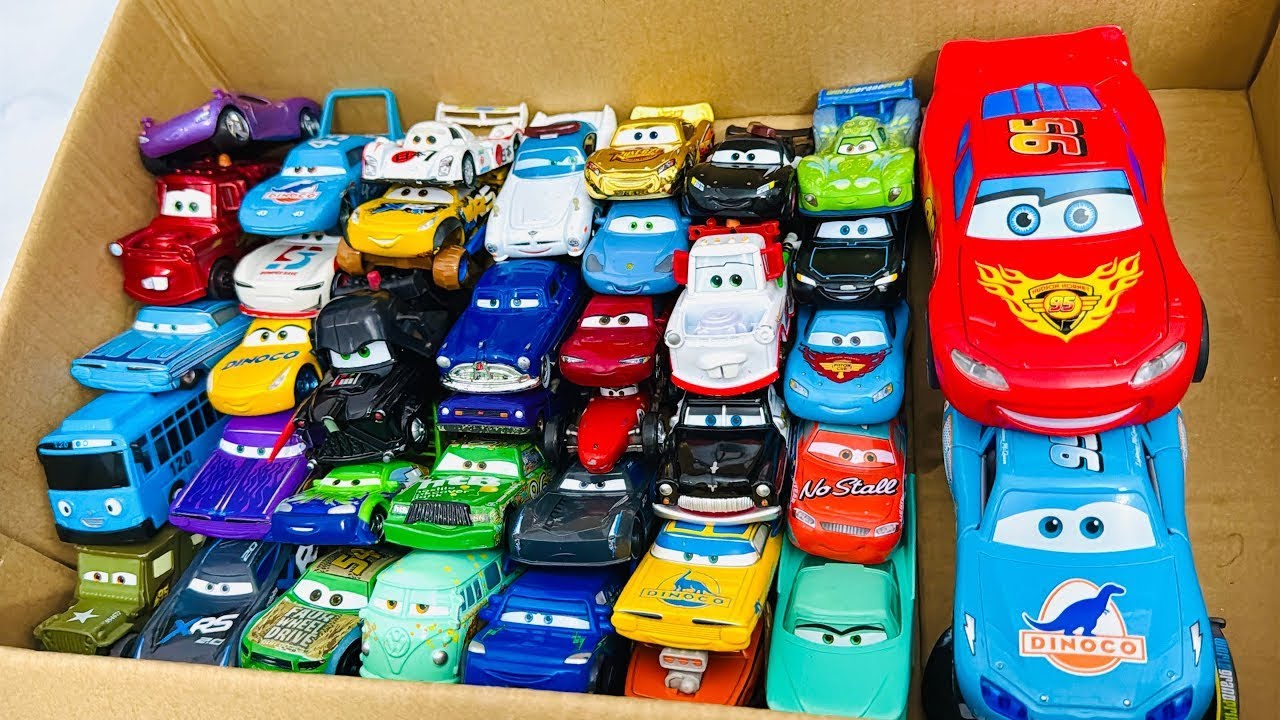 Disney Pixar Cars Unboxing Review | Lightning McQueen, Chick Hicks, Mack, Doc Hudson, Cruz Ramirez