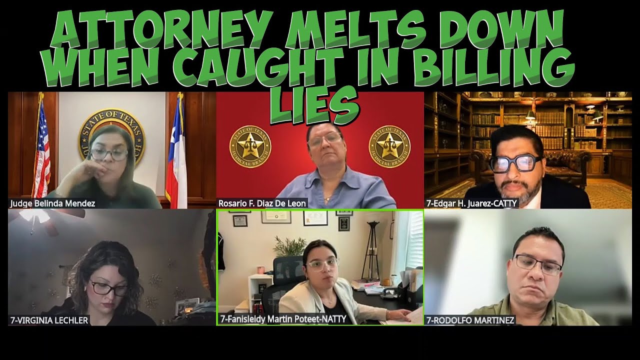 Attorney MELTS DOWN When Caught in Billing Lies