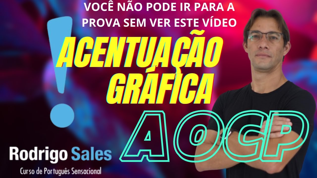 Acentuação gráfica AOCP
