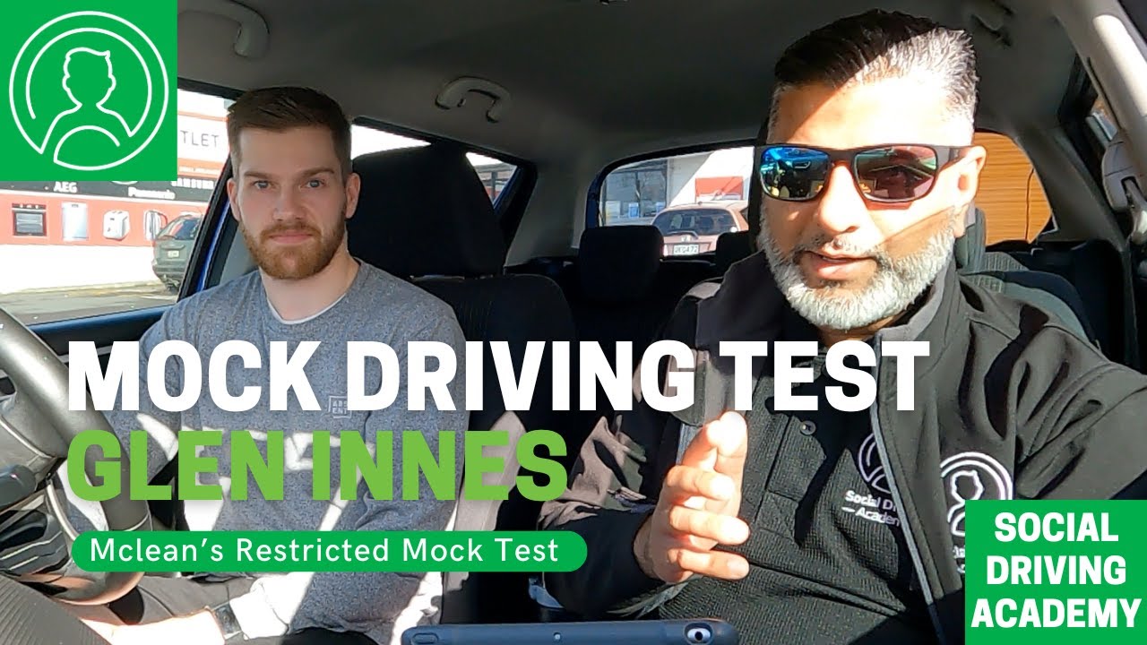 Mclean's NZ Restricted Licence Mock Driving Test - VTNZ Glen Innes  🚗