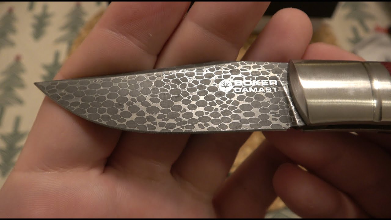 The MOST EXPENSIVE Boker Knife I've Ever Owned (Böker Boxer Damast)