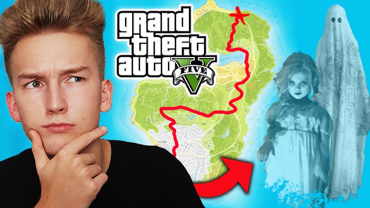 GTA V - PRZEZ CAŁĄ MAPE jako DUCHY CHALLENGE!👻