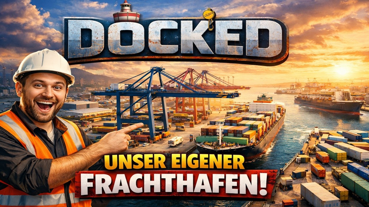 Der Traum vom eigenen Frachthafen beginnt! | Docked #1