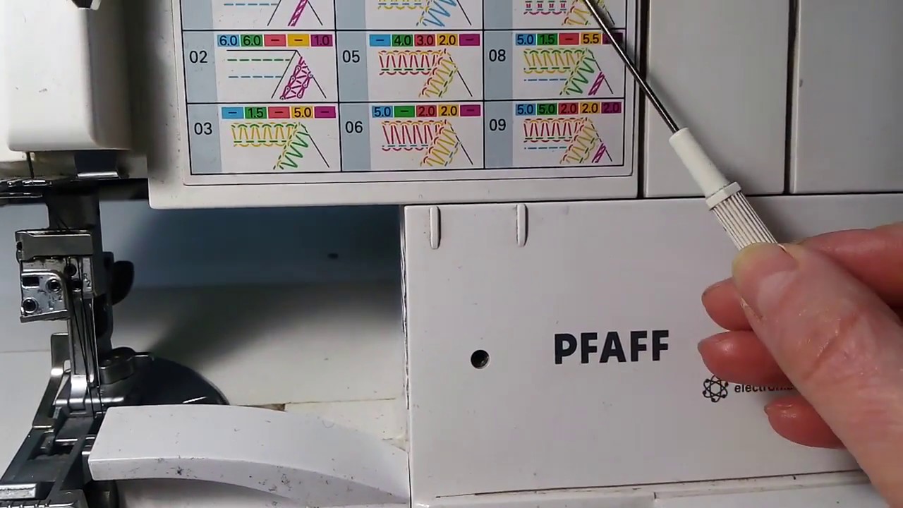 Коверлок Pfaff 4852