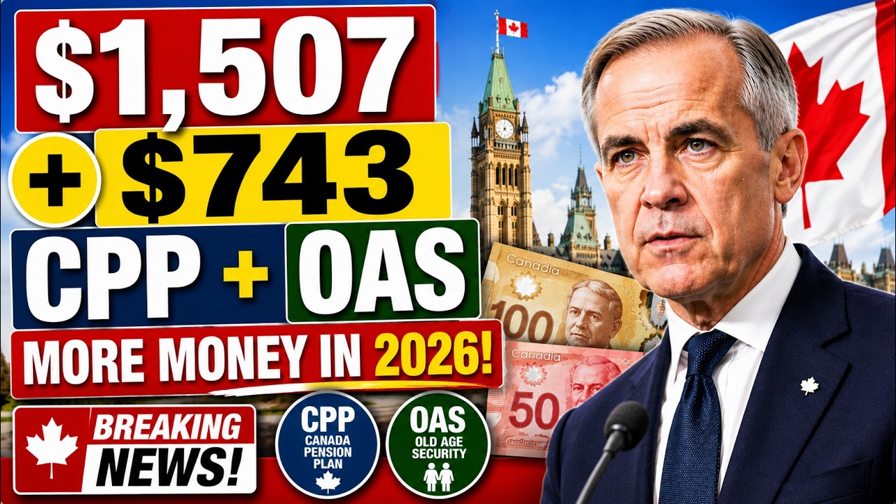 $1507 CPP + $743 OAS в 2026 году &mdash; сколько на самом деле могут получить пенсионеры?