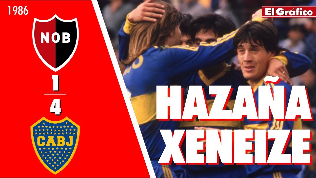 LIGUILLA 1985/86: NEWELL'S 1 BOCA 4