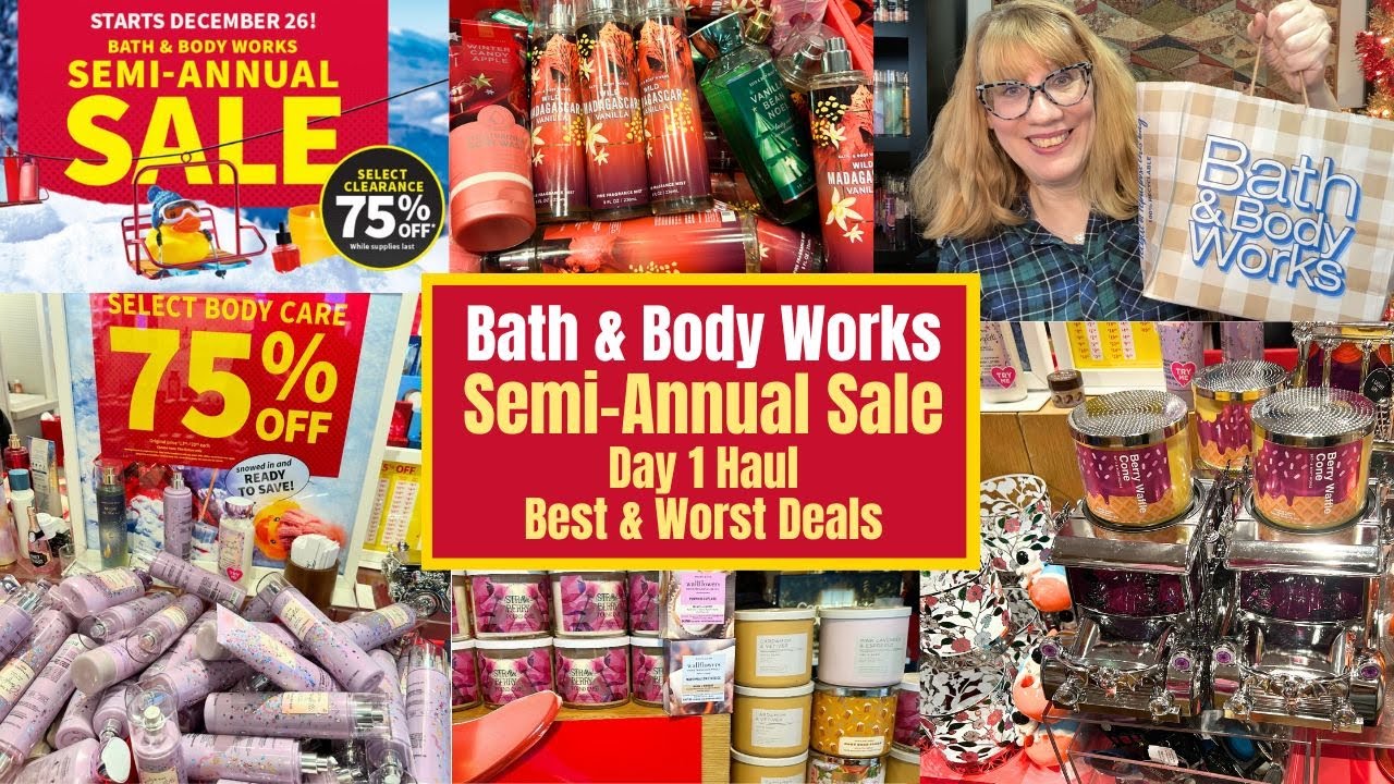 Bath & Body Works Semi Annual Sale Day 1 Haul - The Best & Worst Deals!