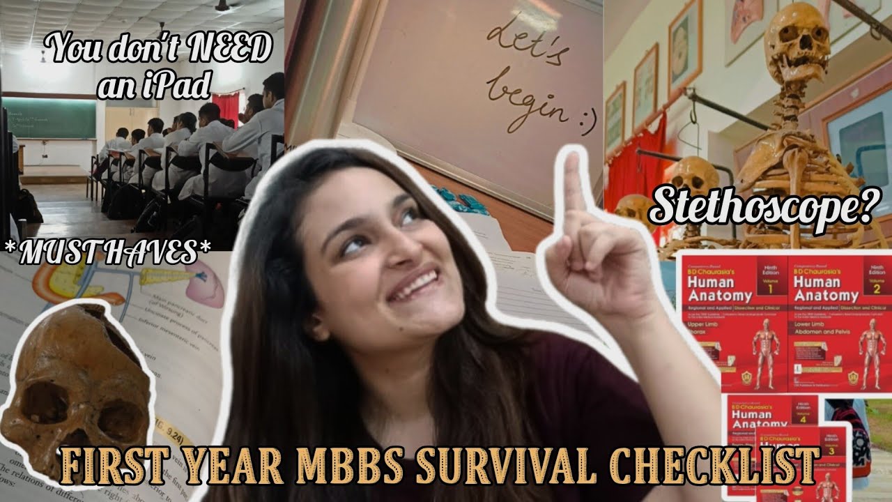 First Year MBBS Survival Checklist | Things You’ll Regret Forgetting!