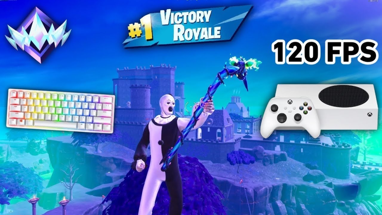 FORTNITE RANKED RELOAD! MOUSE&KEYBOARD | 120 FPS XBOX SERIES S GAMEPLAY