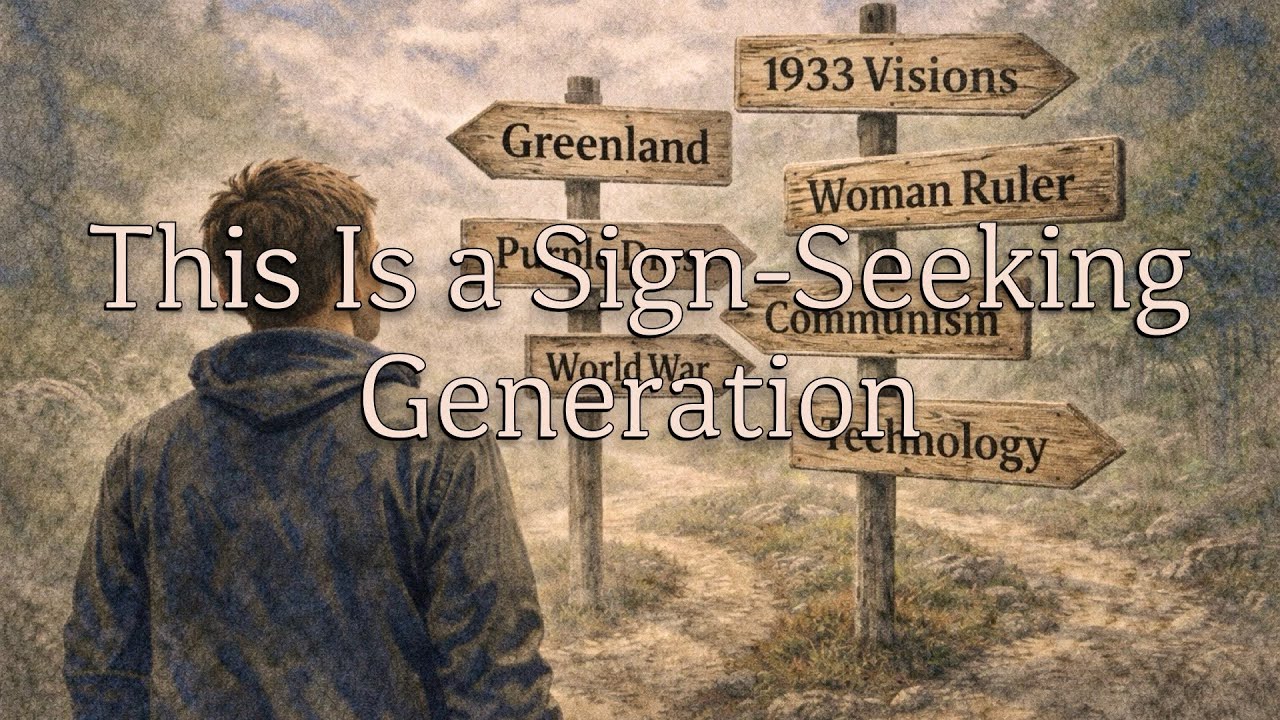 This Is a Sign-Seeking Generation - Pastor Jerry Lee Browning