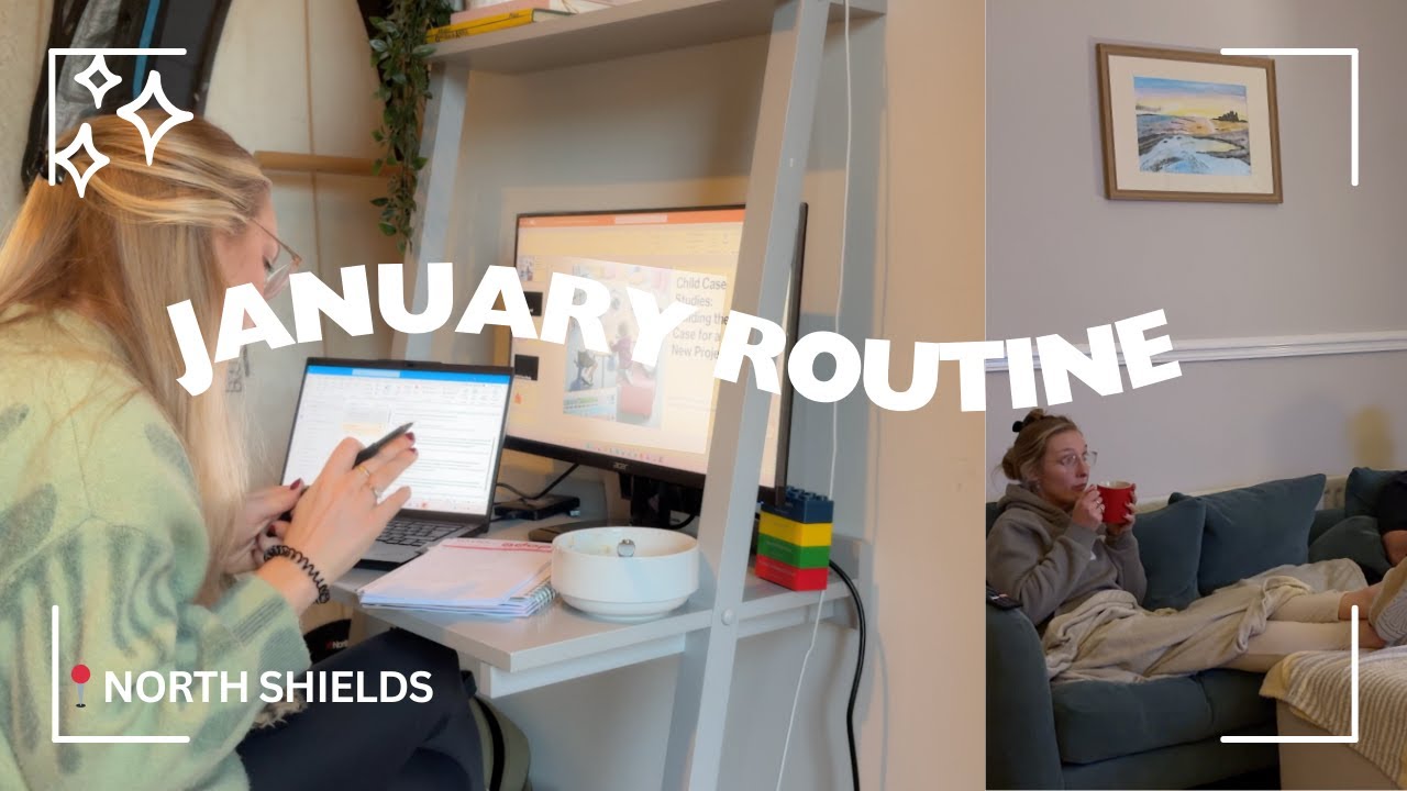 Getting back into routine | realistic weekly vlog | no-spend January