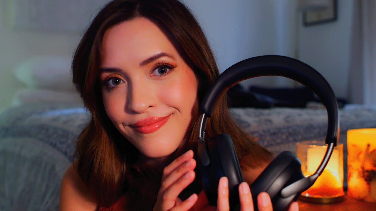ASMR | Noise-Muffling Headphones (Binaural Testing, Positive Affirmations)
