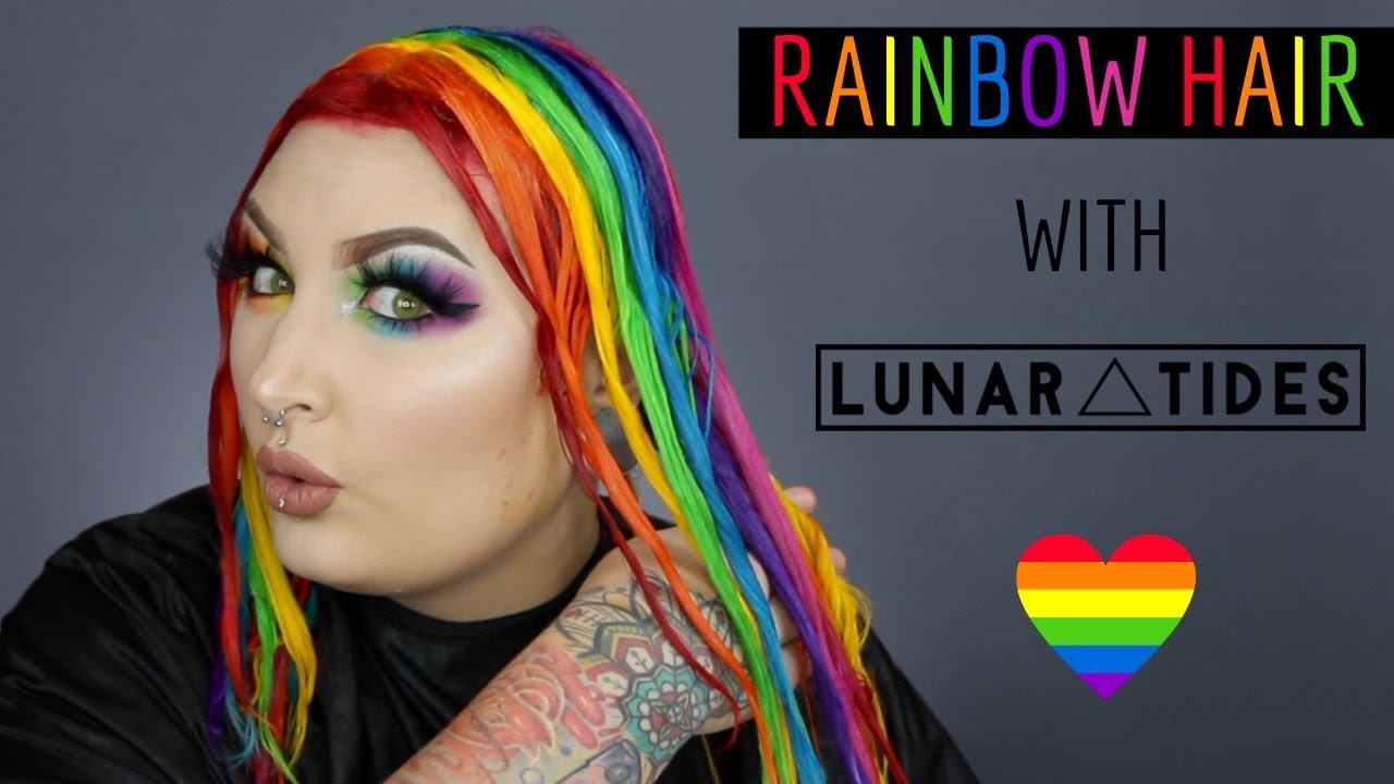 RAINBOW HAIR | LUNAR TIDES