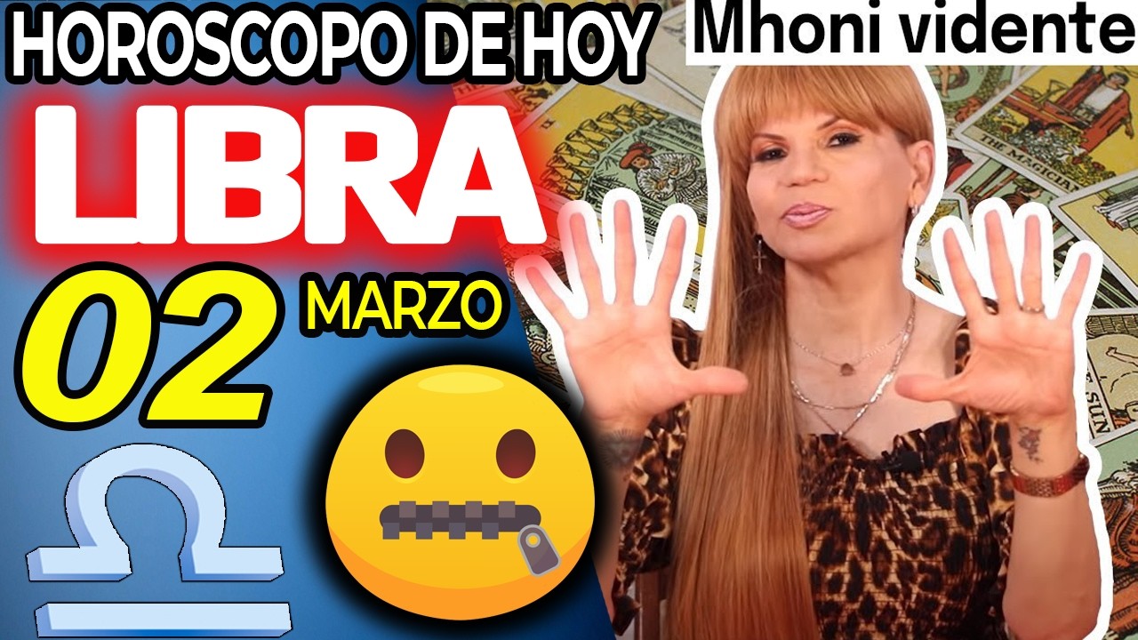 LIBRA ♎😮VIENE ALGO MUY BUENO💥ME DEJÓ MUDO🤐 Horóscopo De Hoy 2 De Marzo 2026 | Mhoni Vidente