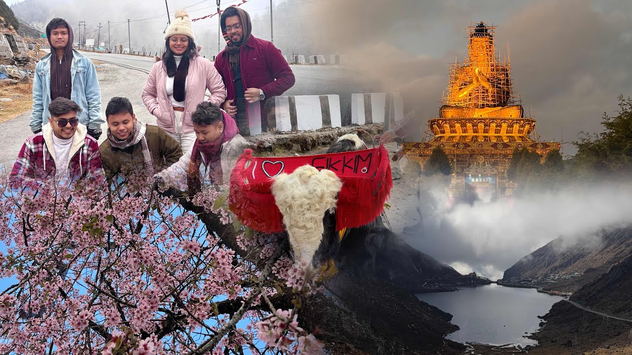 Nomoskar, welcome to our first vlog                                The memorable sikkim