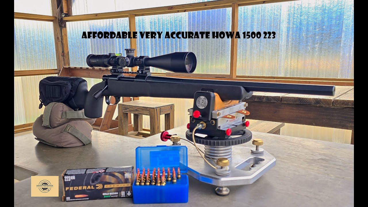 Доступная модель Varmint Howa 223 — очень точная при ветре со скоростью 45 миль в час