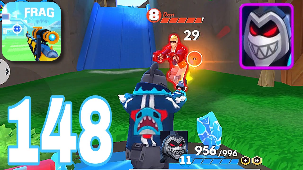Frag Pro Shooter - Gameplay Walkthrough Part 148 - BlueMaw Free Trial!! 🔥 (iOS, Android)