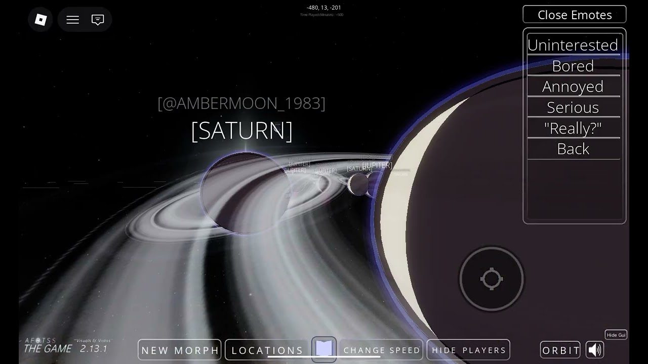 Seaborgium waking up from the dead to play with the server