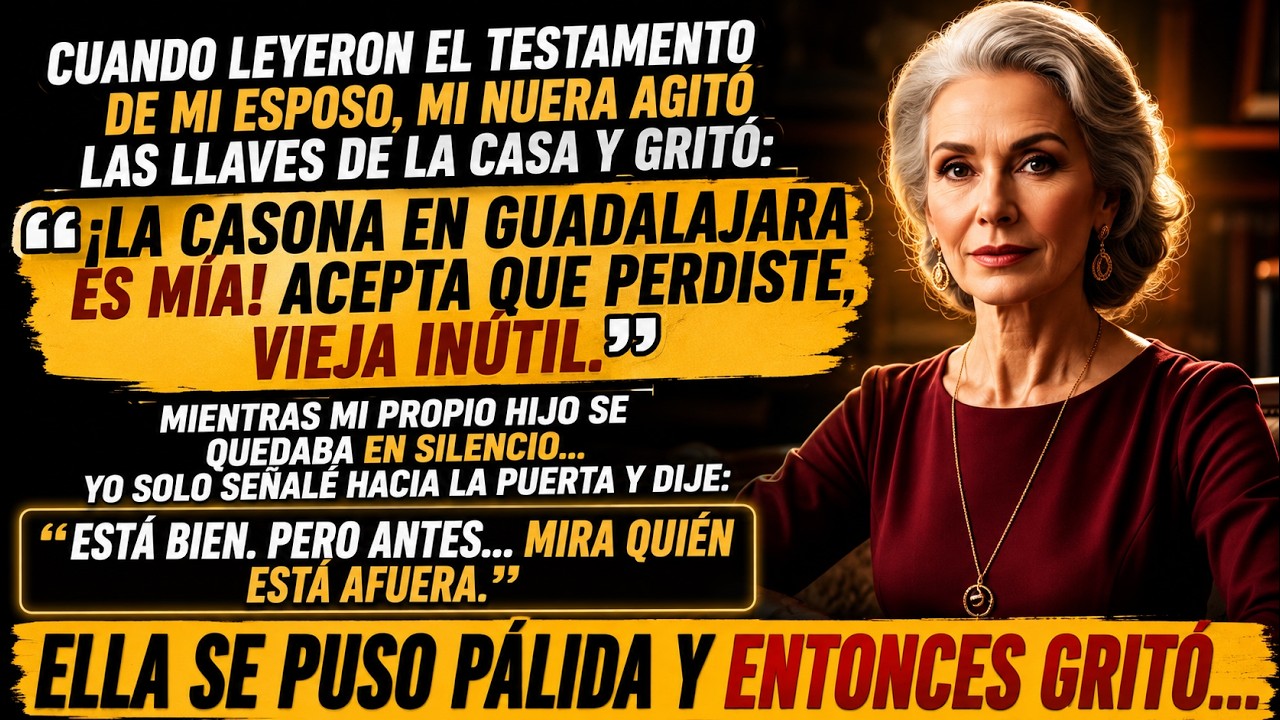 Mi nuera me robó la casa manipulando a mi esposo enfermo, pero no sabía que él dejó un plan final...