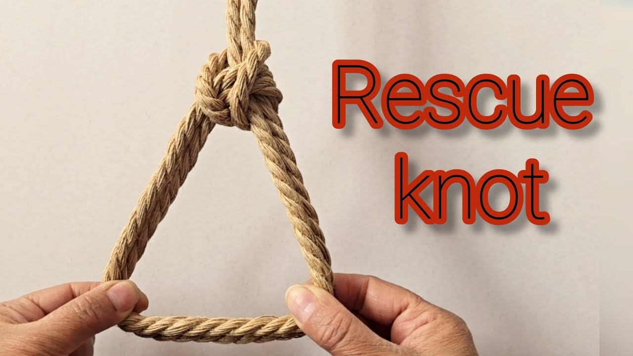 In times of emergency, you definitely need to know the secret of these 3 important knots to survive.
