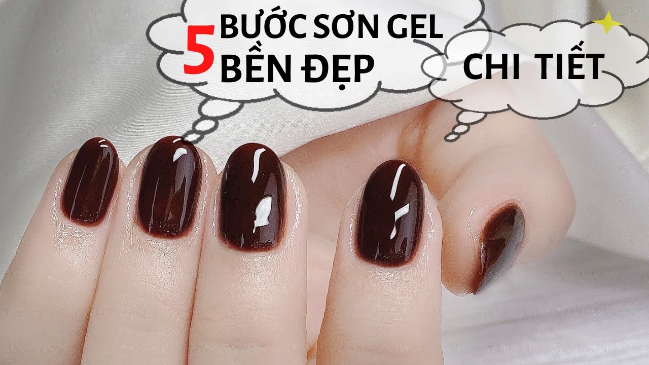5 bước sơn gel bền đẹp - Sơn gel chi tiết nhất