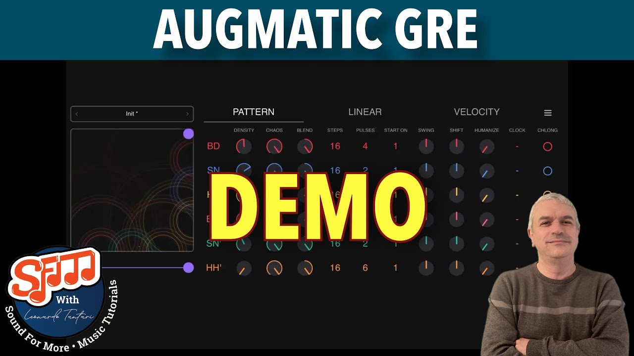 Augmatic GRE - Algorithmic Drum Patterns - Demo: Tutorials coming