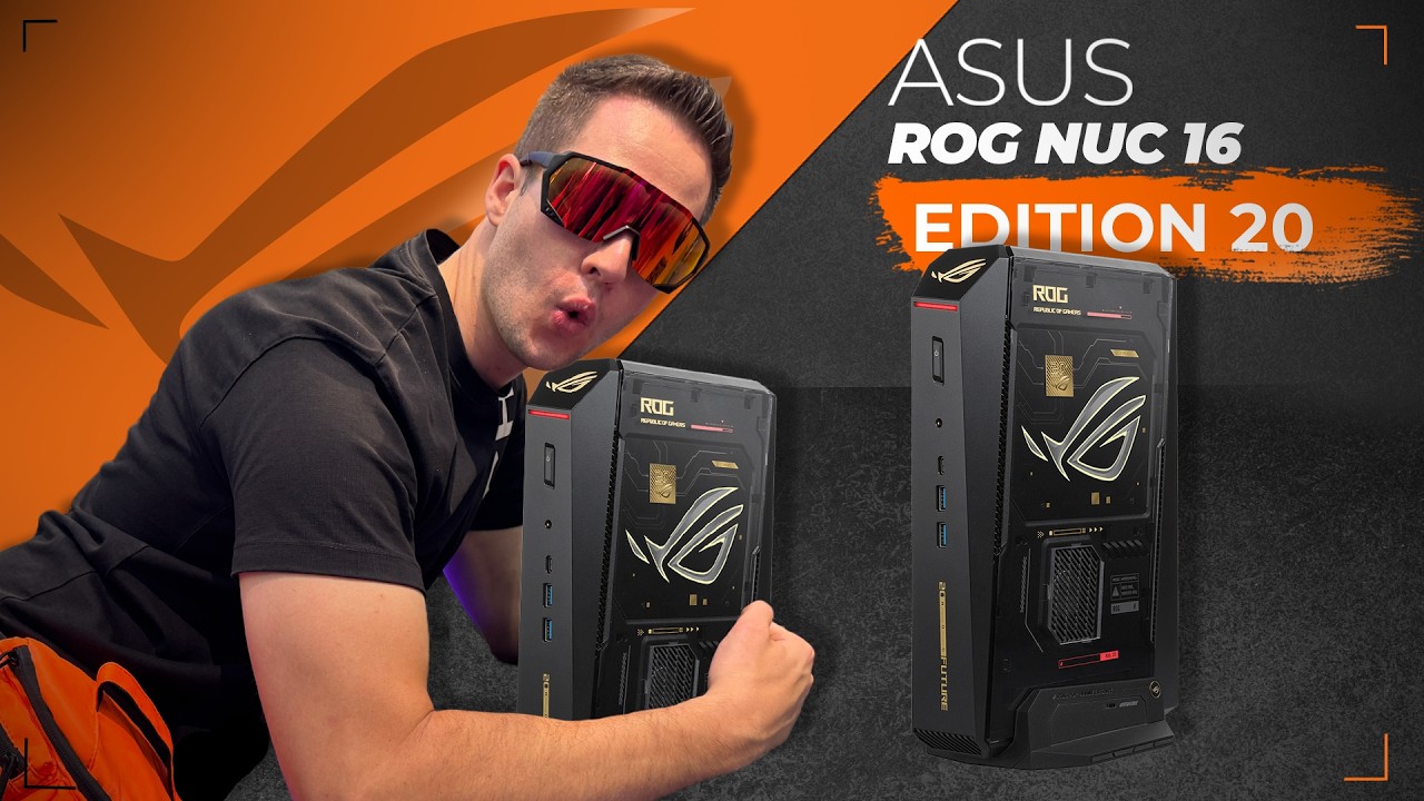 The ROG NUC 16 Edition 20 Packs an RTX 5090 Into a Mini PC! #Computex2026