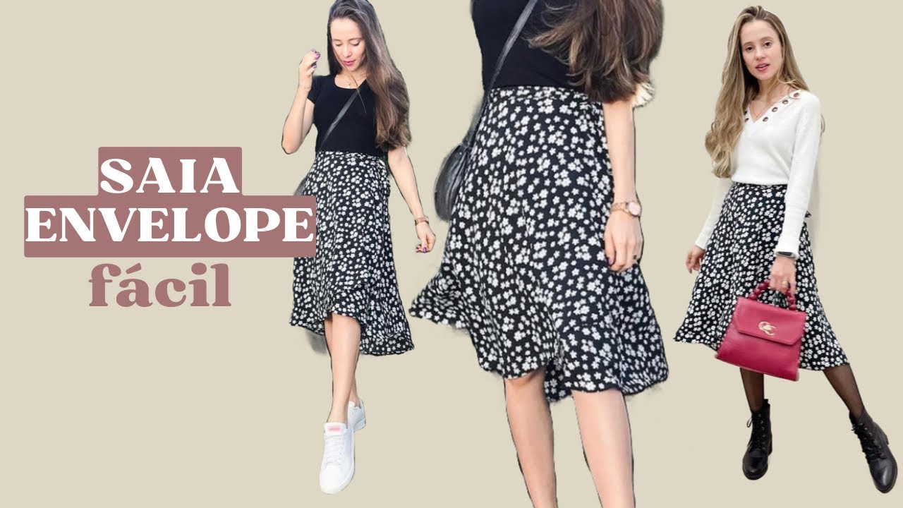 SAIA ENVELOPE GODÊ | Costura super fácil ✨