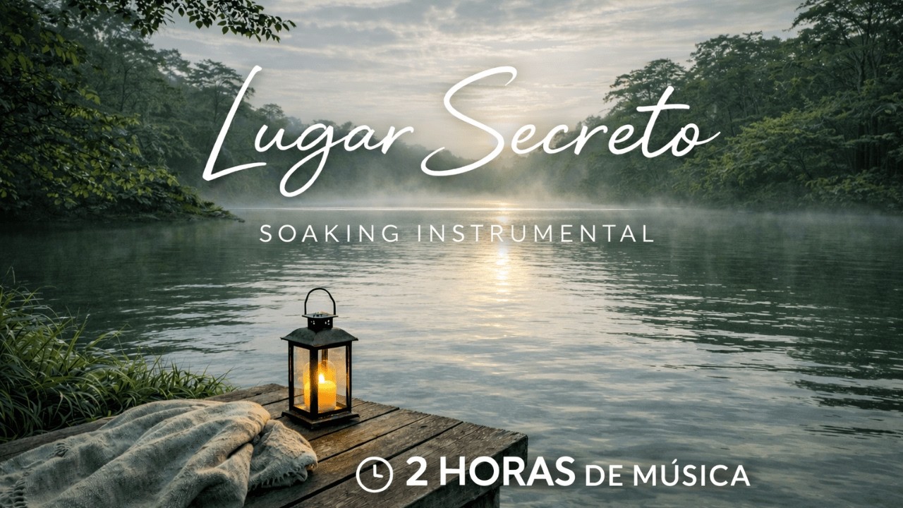 Lugar Secreto | Soaking Instrumental — 2 Horas para Permanecer em Silêncio