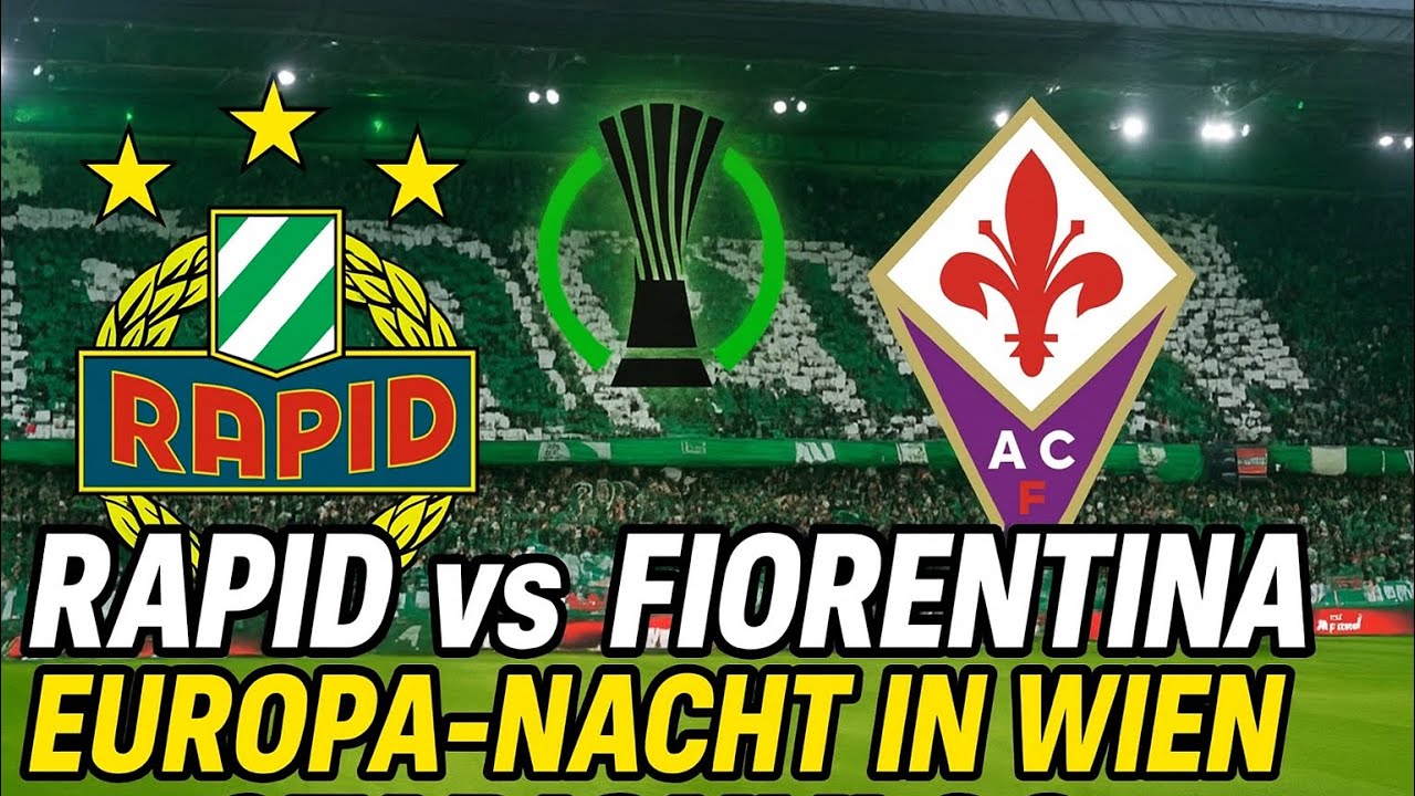 SK Rapid Wien 0:3 Fiorentina | UEFA Conference League 2025 | Stadionvlog 