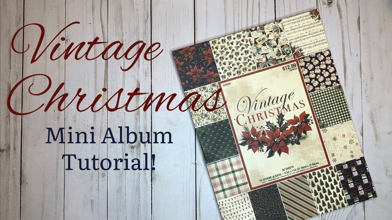 Vintage Christmas mini album!