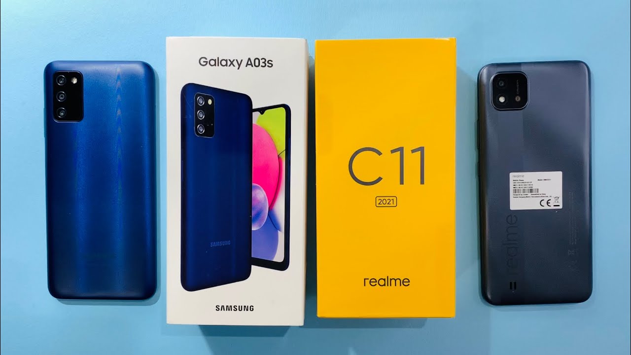 Realme C11 2021 vs Samsung Galaxy A03s
