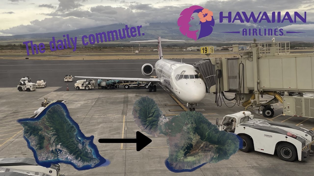 Island Hopping in Hawaii! (20 minute flight?) | HA396 - Review | 717-200 | Honolulu - Kahului