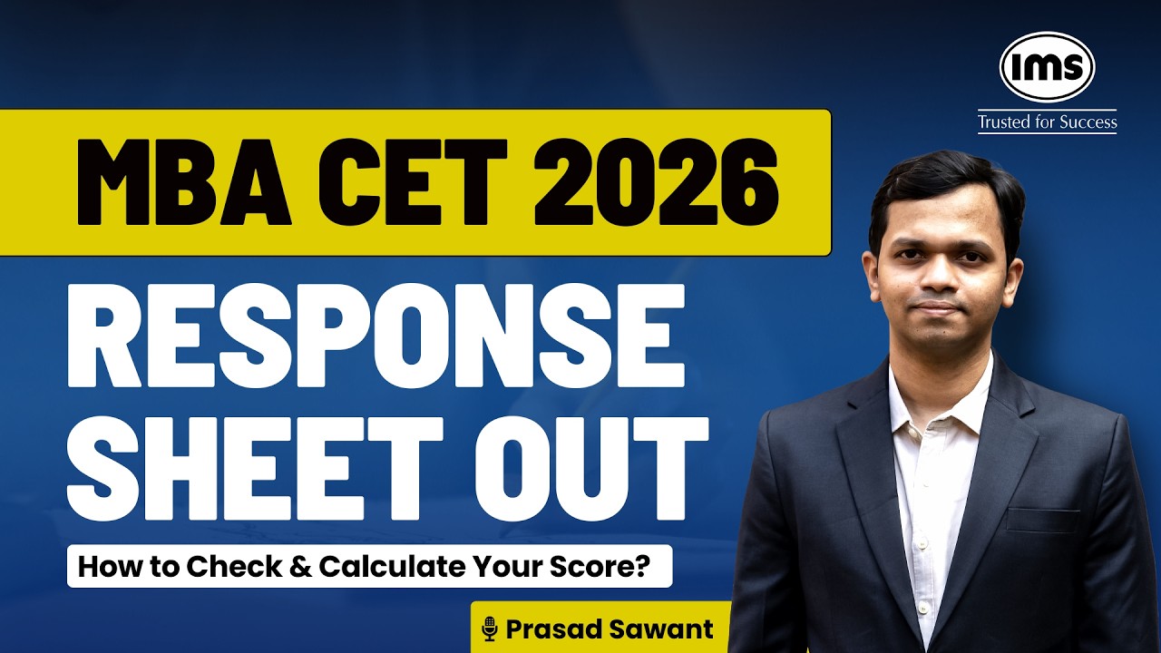 MBA CET 2026 Response Sheet Out | How to Check MBA CET 2026 Answer Key & Calculate Your Score