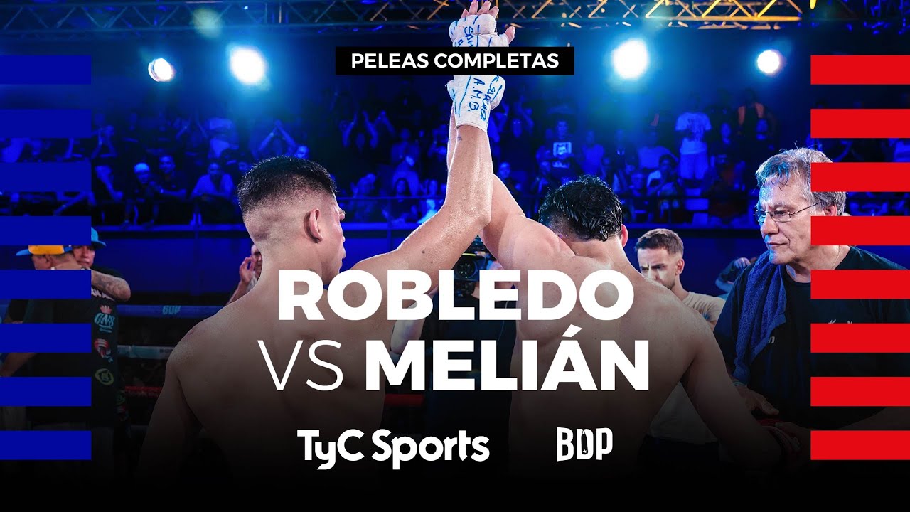 Maximiliano Robledo vs. Alberto Melián - Boxeo de Primera Promocional - TyC Sports Play