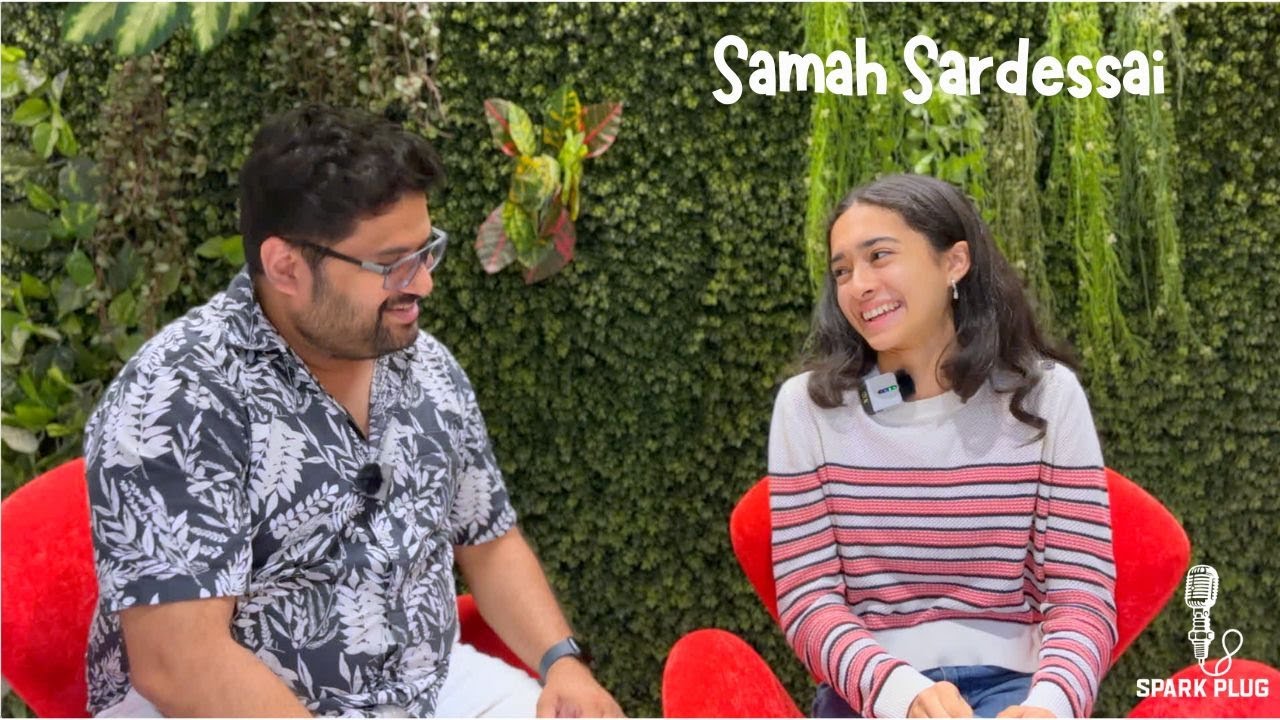 Spark Plug Interviews their first artist Samah Sardessai