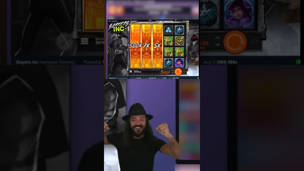 max win at slayers inc and covered the world #maxwin #slots #viralshorts