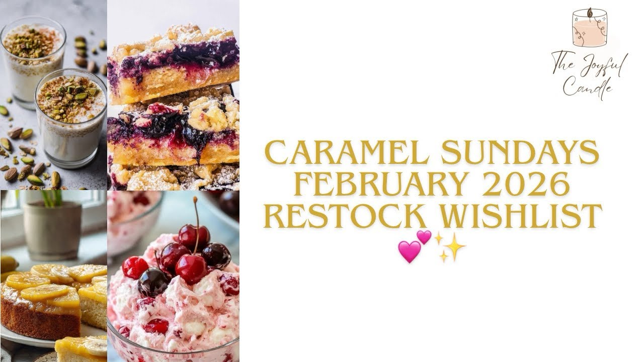 Список желаний Caramel Sundays на февраль 2026 года (пополнение запасов) ✨💕 | Что у меня в списке...