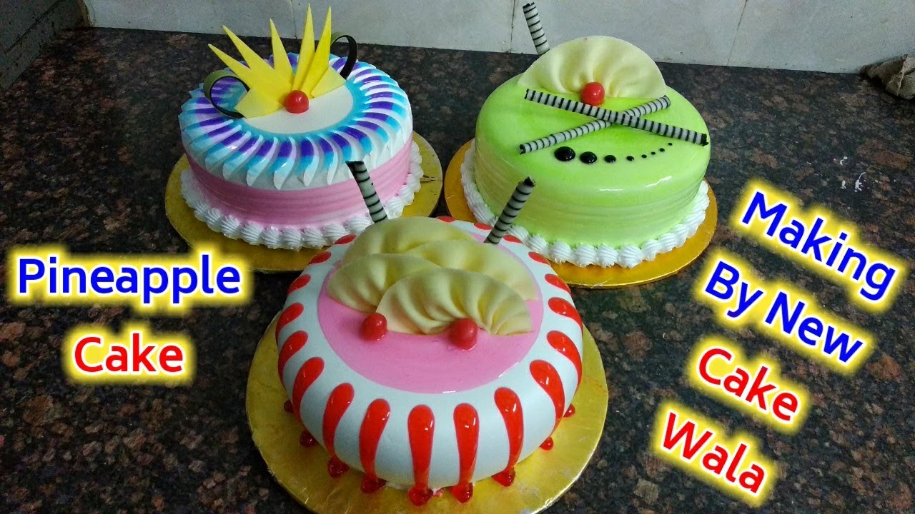 How To Make Pineapple counter cake