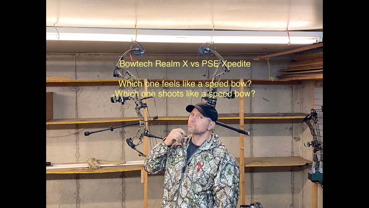 Bowtech Realm X vs PSE Xpedite 2018-2020 (which one just feels like a speed bow?)