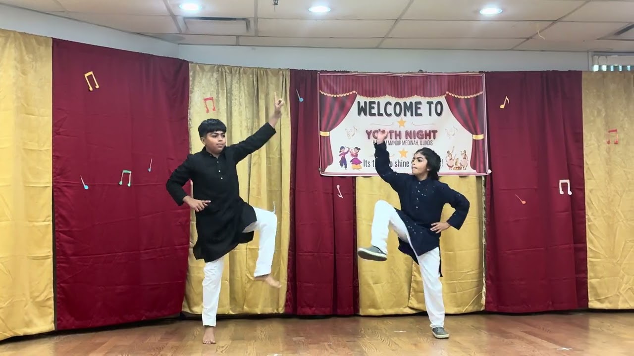 Bhangra - Arnav and Jeshvik at Youth Night - 2025