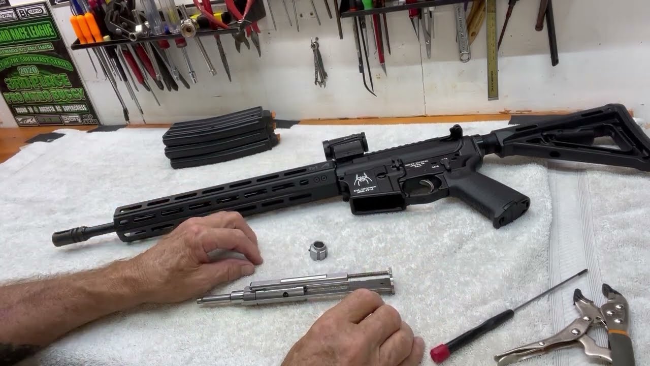 Моя специализированная винтовка AR15 калибра .22LR