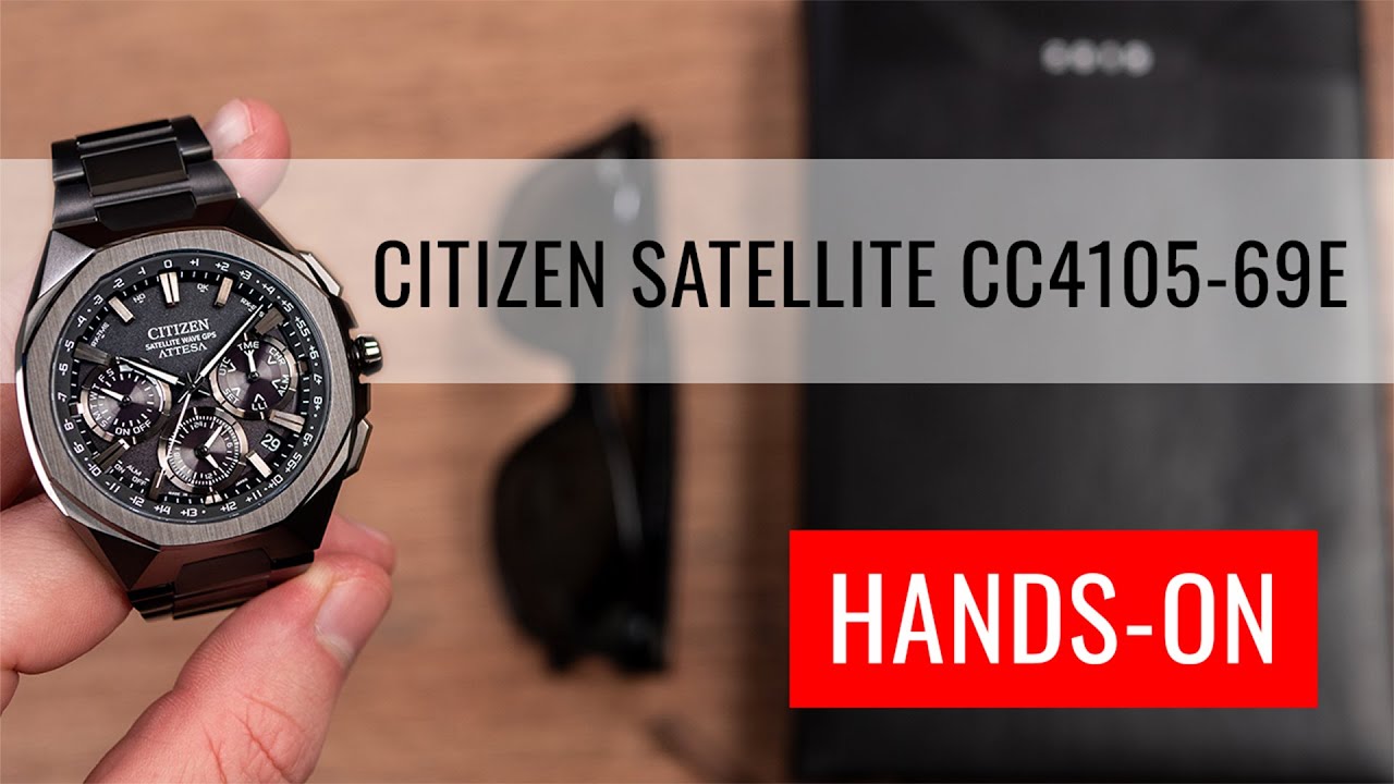 HANDS-ON: Citizen Satellite Wave Attesa Eco-Drive GPS CC4105-69E