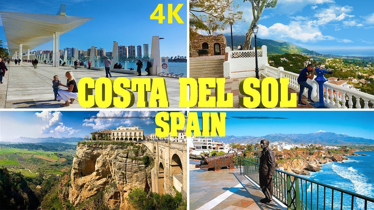 COSTA DEL SOL - SPAIN 4K 2019 TOP ATTRACTIONS