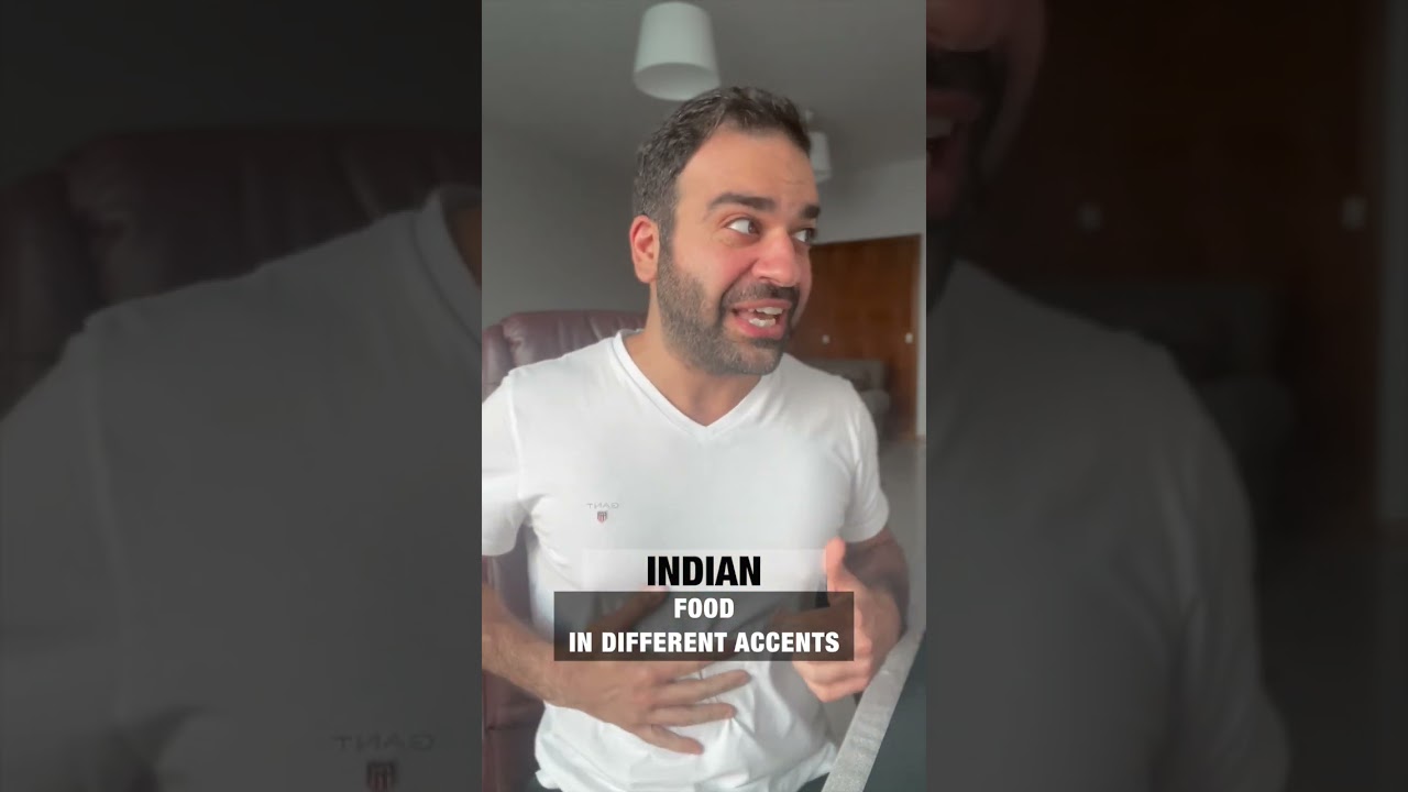 Food in different accents ￼
