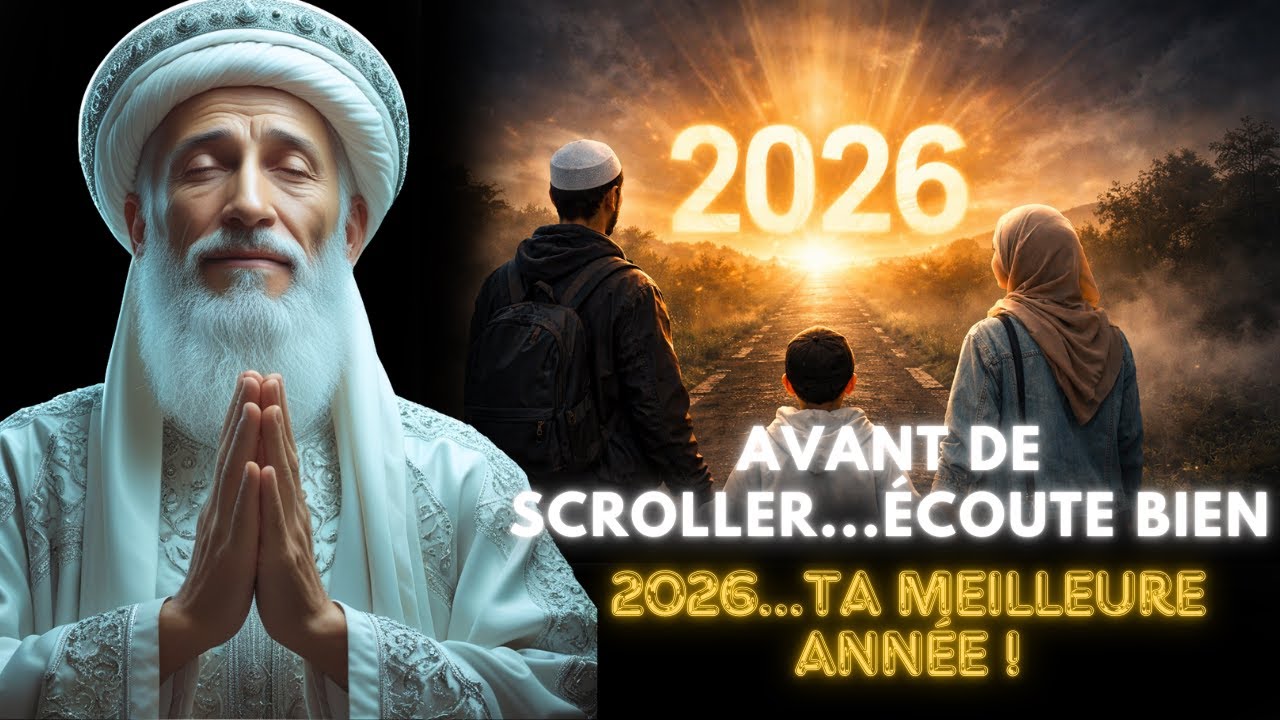 Si vous êtes tombé(e) sur ce message, 2026 sera la meilleure année de votre vie (Écoutez ceci)