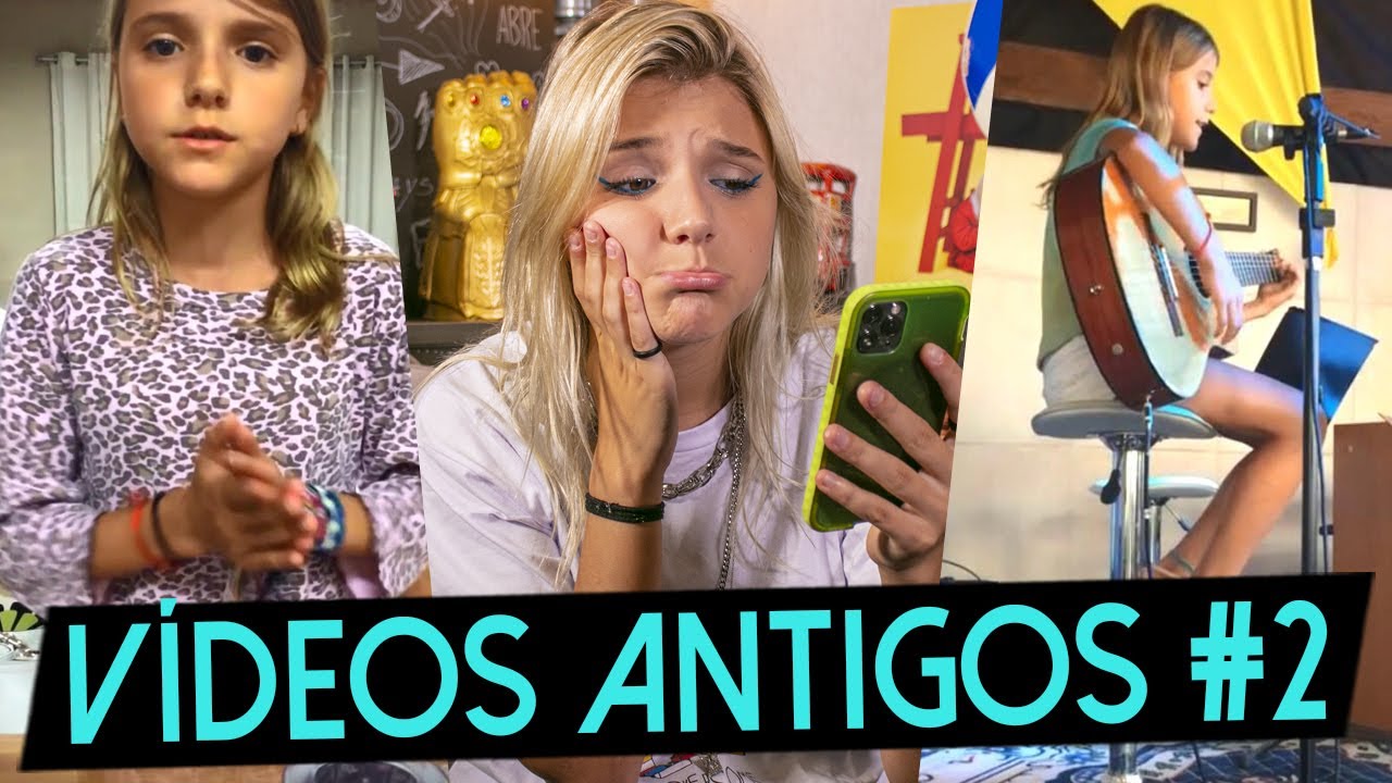 REAGINDO A VÍDEOS ANTIGOS #2 || Giu Nassa
